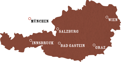 Karte Österreich