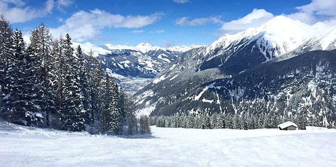 Bad Gastein Piste Schnee Skifahren 