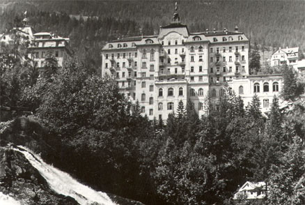 Blick auf das Reginas Hotel